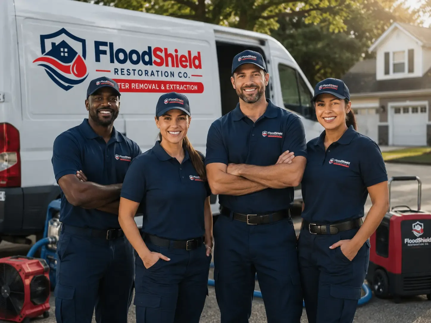 Flood Damage Restoration company in Willow Creek, CA